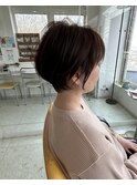 大人女性のかんたんショート