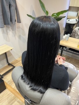 ラポーズ(La pause) うる艶クールブラックカラー