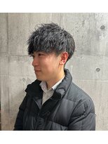 メンズアンダーバーホワイト 南海難波店(Men's _WHITE)&nbsp;ツイスパマッシュ