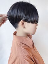 モリオフロムロンドン 原宿本店(morio from London)&nbsp;【morio 原宿】刈り上げハンサムショート　前下がり