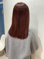 アジールヘア 池袋東口店(agir hair)&nbsp;ブリーチ無しピンクブラウン美髪エアリーロング池袋東口