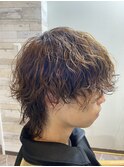 眉毛/札幌/大通/波巻きツイストスパイラルパーマ/メンズカット