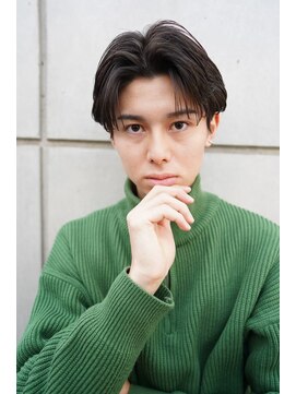 ニコ トウキョウ 渋谷(nico TOKYO) メンズセンターパート/ニュアンスパーマ