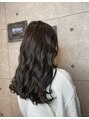 リノ(Lino) 韓国ヘアーゆるまきカール♪赤みを抑えた寒色系カラー