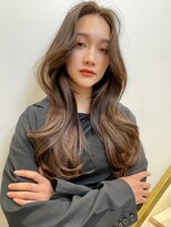 トルネード(TORNADO)&nbsp;韓国ロング フェイスレイヤーくびれヘアt86