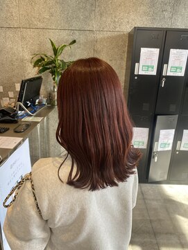 レガロヘアアトリエ(REGALO hair atelier) ツヤ感アップレッドブラウン