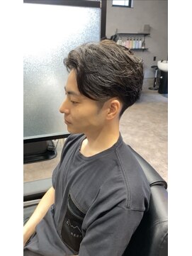 ジャックジャック(JACK JACK) ニュアンスパーマヘア/センターパート/毛流れパーマヘア