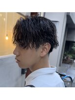 ウェーブ(WAVE)&nbsp;ツイストスパイラル/センターパート/ツイスパ/ツイストパーマ