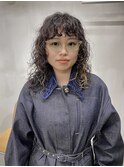 レイヤーカット/フラッフィーパーマ