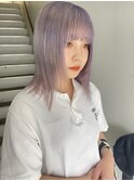 ペールラベンダー（ブリーチ２回）