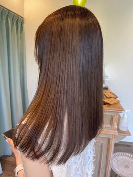 ハクバイジェービー 稲毛(hak by jb) 前髪/マチルダボブ/ピンクベージュ/インナーグレージュ[稲毛駅]