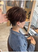 刈り上げ大人ショート