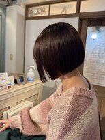 サンバイセライロ 千葉(SAN. by celilo)&nbsp;ミニボブ × ボルドーカラー【千葉優希】