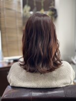 ルアン(Luan)&nbsp;ミディアム×ピンクブラウン