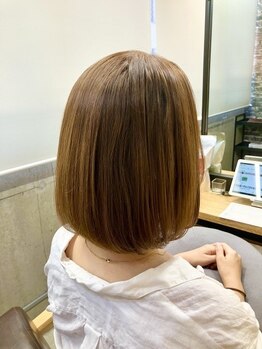 ヘアーアンドメイク リアン(Hair&Make Lien)の写真/骨格・生え癖などまで考慮したドライカット◇再現性が高く、自宅でもまとまるしキマるヘアスタイルに。