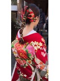 ウェディングヘアセット