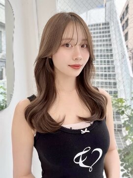 エヌアイ オモテサンドウ(ni omotesando) 大人可愛い韓国スタイル/チョコブラウンカラー