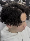 カット、パーマ