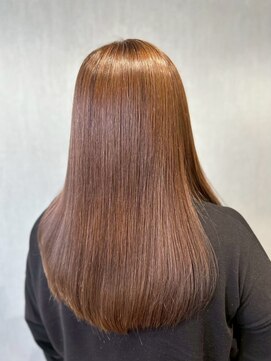 シャトン(chaton) 髪質改善ストレート/縮毛矯正/ベージュカラー