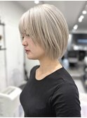【ハイトーンカラー】ホワイトベージュ