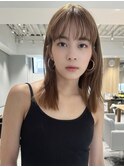 【MINX】似合わせ小顔ウェーブミディアム__銀座/髪質改善