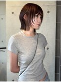 レイヤーショートボブ
