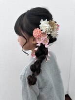 カペリ デ アーテ(Capelli di arte)&nbsp;七五三/あみ下ろし/7歳ヘアセット/子供ヘアセット