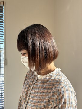 骨格似合わせ/まとまりボブカット