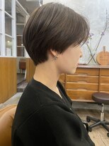 テテ ニコ(tete nico)&nbsp;コンパクトショート×オリーブベージュ