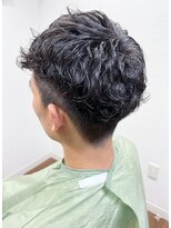 ヘアーメイク クーラ 行橋店(Hair make CURA)&nbsp;20代30代メンズスパイラルパーマツーブロックオシャレ感