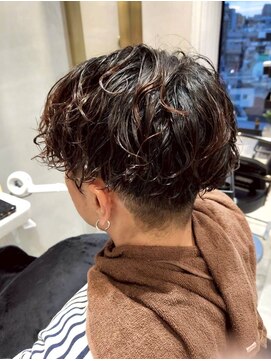 ジェコ ブラン(gecko. brun) メンズマッシュパーマ/ツーブロック/刈り上げ #武蔵小山美容室