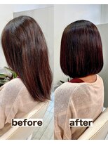 シゲ 自由が丘店(SHIGE)&nbsp;乾かすだけでまとまる地毛風髪質改善ストレート40代50代縮毛矯正