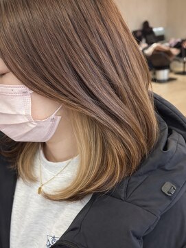 グラマラス GLAMOROUS 【瀧澤一真】明るい白髪染め/インナーカラー