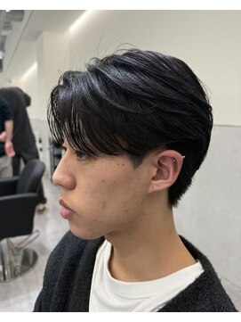 ビカムメンズヘアー 栄店(become men's hair) 毛流れセンターパート/カルマヘア/韓国ヘア