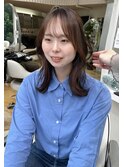 【外はねレイヤーカット】