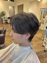 フーチー クーチー アマティー 豊中店(FUCHI KUCHI amati)&nbsp;@fuchi_kuchi.okada［豊中/暗髪/メンズ毛流れニュアンスパーマ］