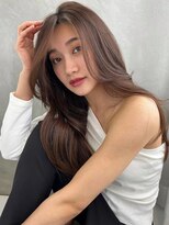 ソヨン 岡崎店(SOYON)&nbsp;大人レイヤー×上品透けカラーロング