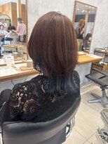 カノエ 防府田島店(canoe)&nbsp;インナーカラー×ウルフカット