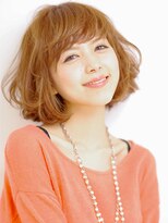 フェイスティ(FACE-T) 【FACE-T　青山】　ルーズなフェミニンボブ　『安井朋美』