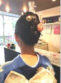 蒲田abilityhair　着物ヘアーの定番、夜会スタイル！
