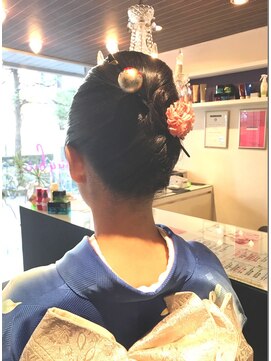 アビリティ ヘアー(ability hair) 蒲田abilityhair　着物ヘアーの定番、夜会スタイル！
