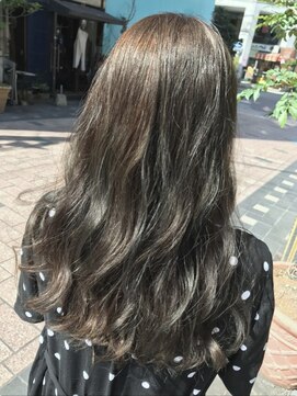 エミュ 天文館店(eMu) 透け感グレージュカラー