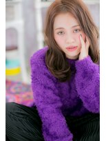 ミック 日暮里店(miq)&nbsp;センターパート☆抜け感セミディa