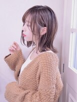 ナツヤ(NATSUYA)&nbsp;フェザーミディボブ