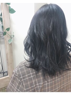 美容室 パルス 静岡鷹匠店(PALS) ブルーブラック