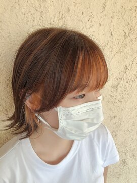 プリモ ココ 鍋島店(Primo coco.) フェイスフレーミングカラーボブ