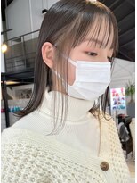 ロナ 岡崎竜美丘店(RONA)&nbsp;インナーカラーミディアムボブ