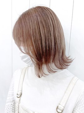 アイティー バイ アルバム 中野店(IT by ALBUM) ベージュボブ_マッシュショートカーキグレージュ_ba325501