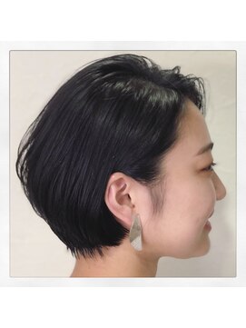 ユイテ 新河岸店(yuite) 大人前下がりショートボブ