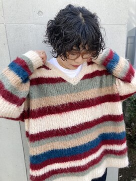 ビビト(bibito) bibito ショートカット マッシュ　ウェーブヘア　くるくるパーマ